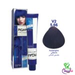 رنگ مو پیگار بادمجانی شماره 5.66 V2 Pigar