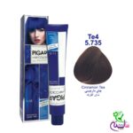 رنگ مو پیگار چای دارچینی شماره 5.735 Te4 pigar