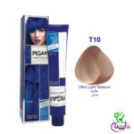 رنگ مو پیگار پیازی شماره pigar T10
