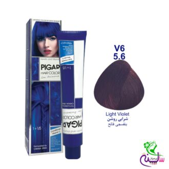 رنگ مو پیگار شرابی روشن شماره 5.6 V6 Pigar