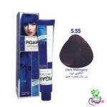 رنگ مو پیگار آلبالویی تیره شماره 5.55 Pigar