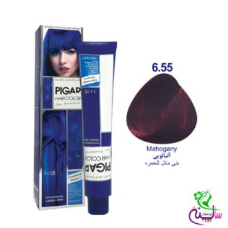رنگ مو پیگار آلبالویی شماره 6.55 Pigar