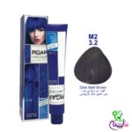رنگ مو پیگار قهوه ای زیتونی تیره شماره 3.2 M2 pigar