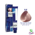 رنگ مو پیگار بلوند مرواریدی خیلی روشن شماره Pigar 9.9