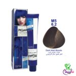 رنگ مو پیگار بلوند زیتونی تیره شماره 6.2 M5 pigar