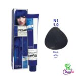 رنگ مو پیگار مشکی طبیعی شماره 1.0 N1 pigar