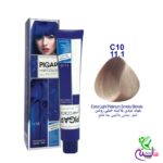 رنگ مو پیگار بلوند دودی پلاتینه خیلی روشن شماره 11.1 C10 pigar