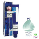 رنگ مو پیگار سبز اقیانوسی شماره Pigar P6